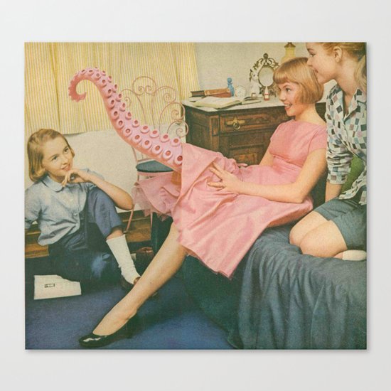 Teentacle Canvas Print