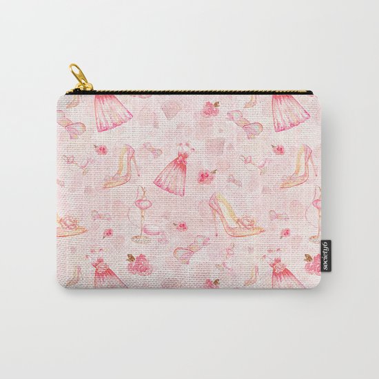Pink dresses fashion #6 Carry-All Pouch