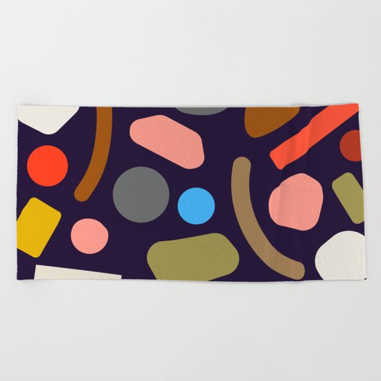 Beach Gems Beach Towel