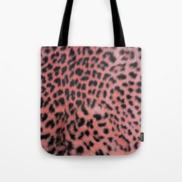 Pink leopard print Tote Bag