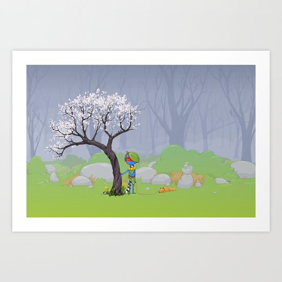 Scout Art Print