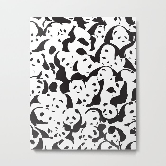 Panda Panda Metal Print