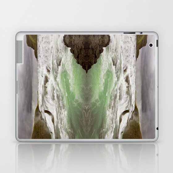 Body of Gullfoss Laptop & iPad Skin