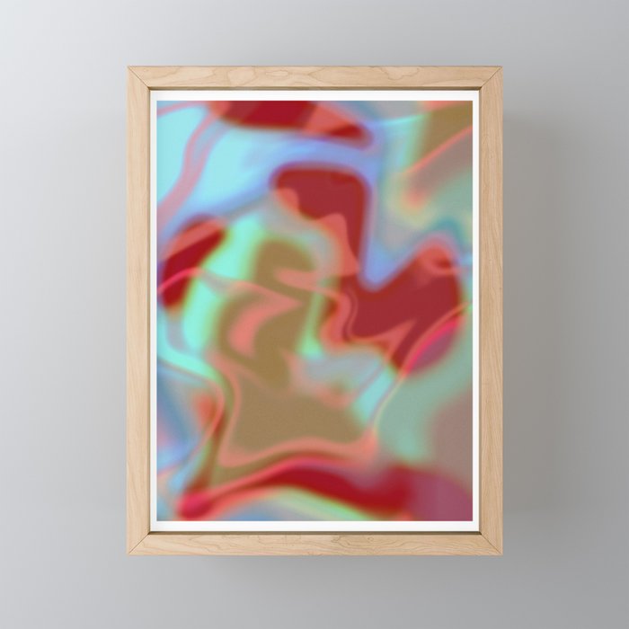 Colorful Abstract Art #2 Framed Mini Art Print