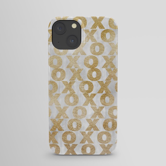 xoxo gold iPhone Case