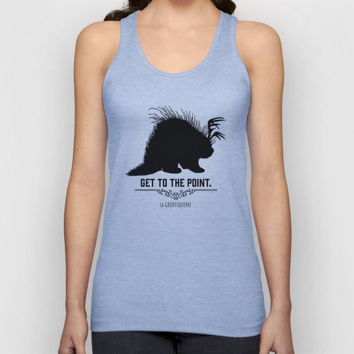 Get to the Point - Porculope Silhouette Tank Top