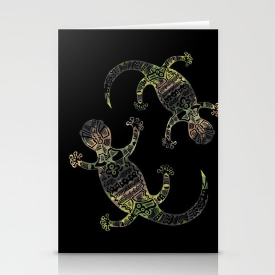 salamanders Stationery Cards