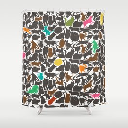 Cats! Shower Curtain