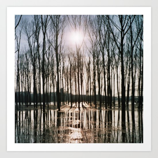 once upon a time. Art Print