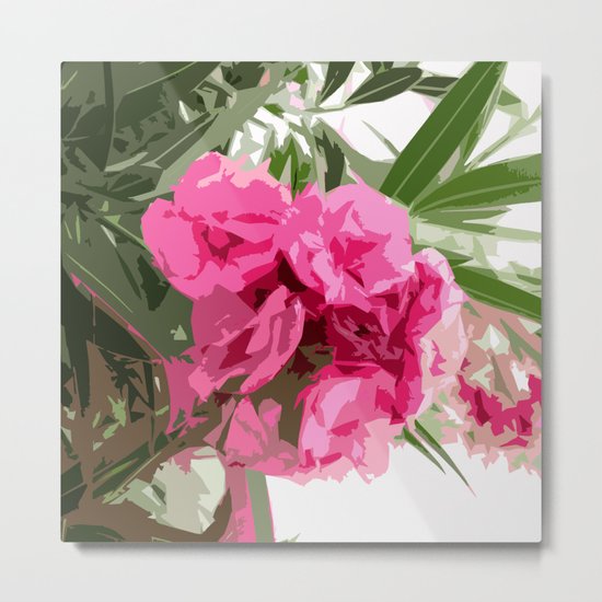 Summer oleander Metal Print