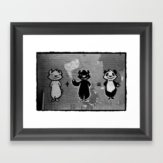 Three Bears Framed Art Print