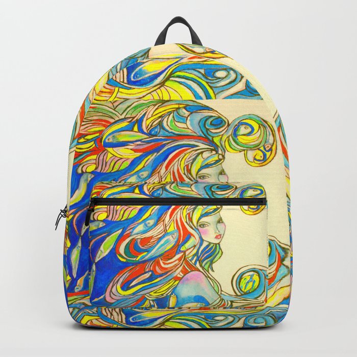 By Your Side  #society6 #decor #buyart Backpack