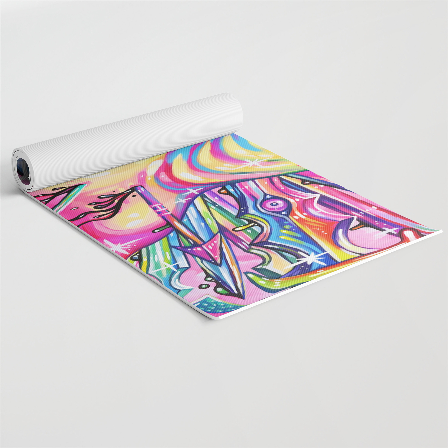 Agony Safe Yoga Mat By Cloudsover31 Society6