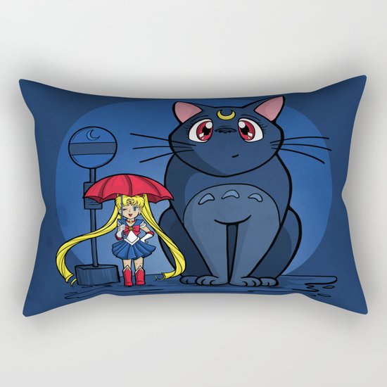 My Neighbor Luna Rectangular Pillow