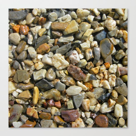 pebble stone I Canvas Print