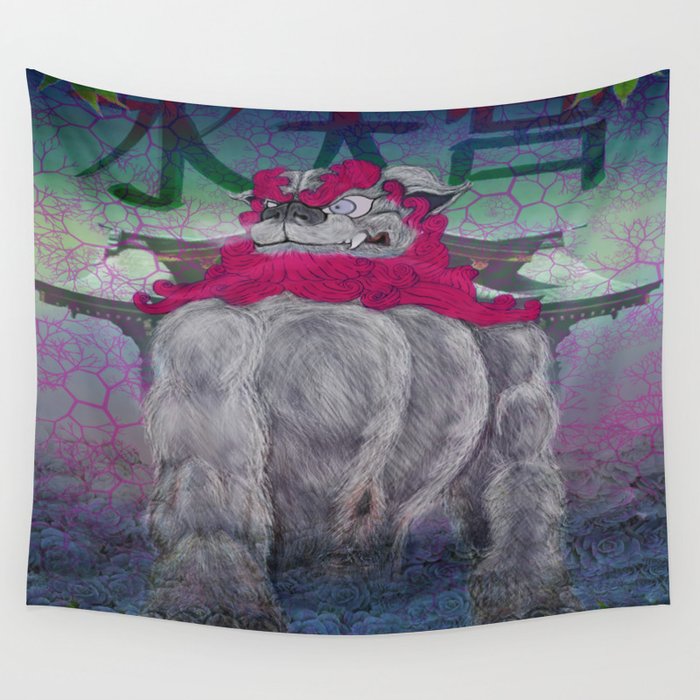 Guardian of the Suiten-gu  Wall Tapestry