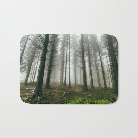 Follow me into the woods Bath Mat
