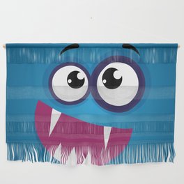 Blue Monster Wall Hanging