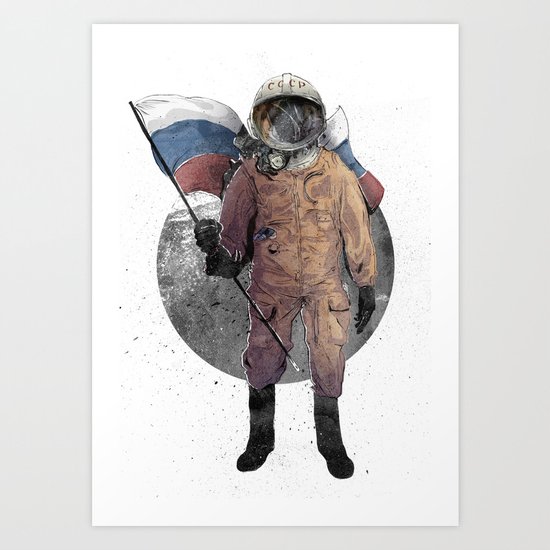 I looked, and I Looked Art Print