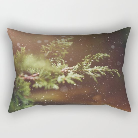 Dramatic Winter Memories Rectangular Pillow