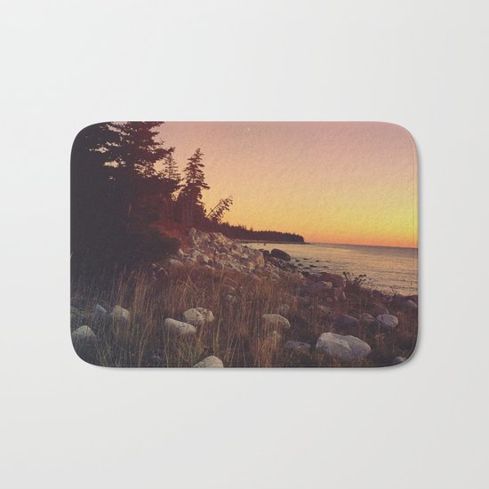 Seaside Sunset Bath Mat