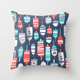 Oh Buoy! Throw Pillow