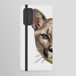Puma Mountain Lion Cougar Big Cat Art Android Wallet Case