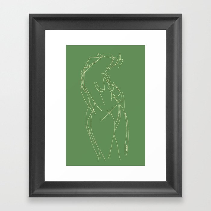 Introspection Framed Art Print