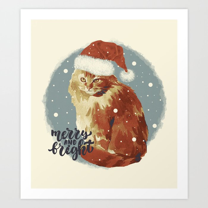 Vintage christmas outlet cat
