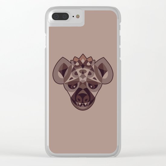 HYENA Clear iPhone Case