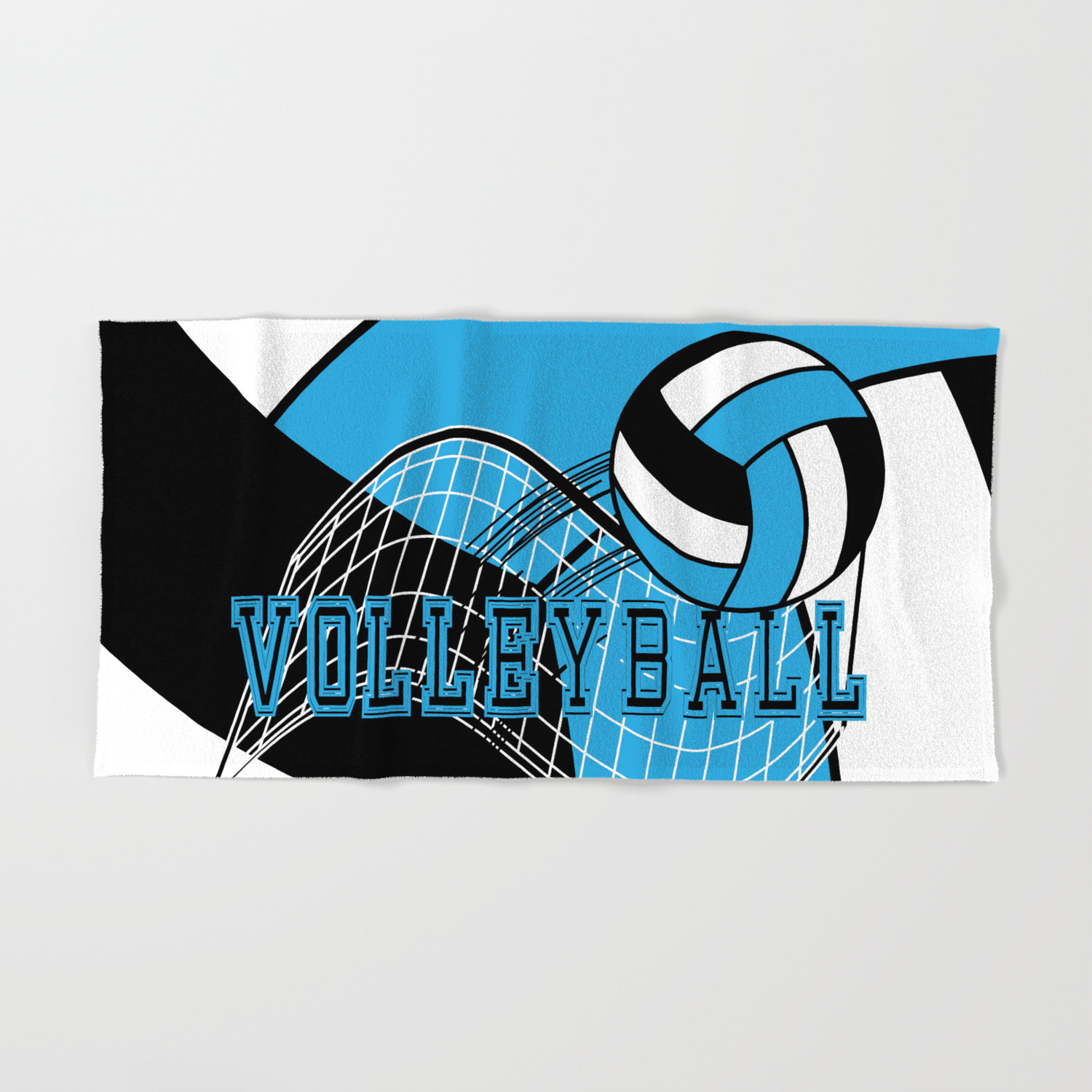 baby blue hand towels
