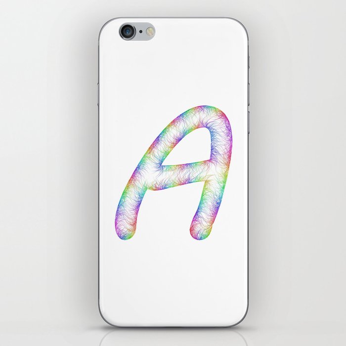 Letter A iPhone Skin