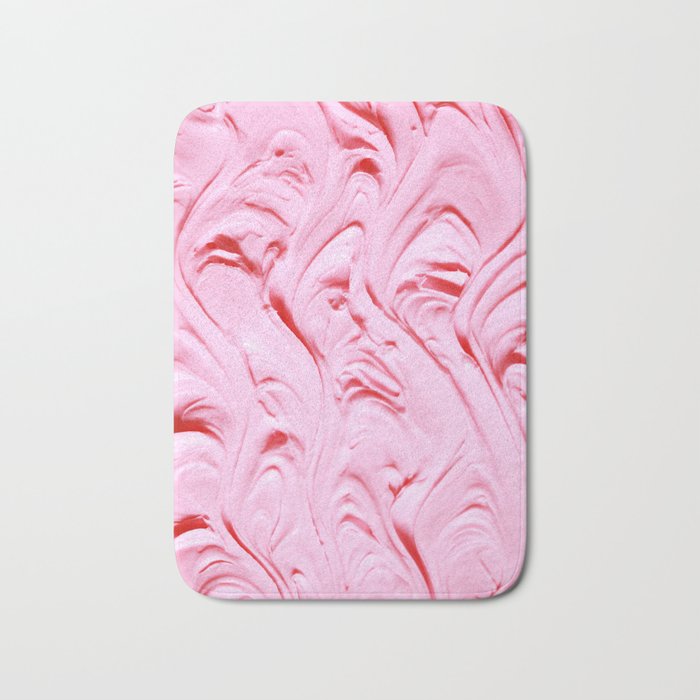 Delicious Pink Frosting Bath Mat