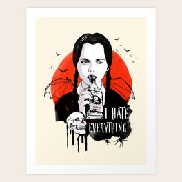 Tim Burton Art Prints For Any Decor Style Society6