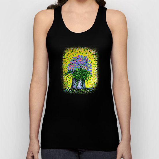 Explosive Flowers Unisex Tank Top