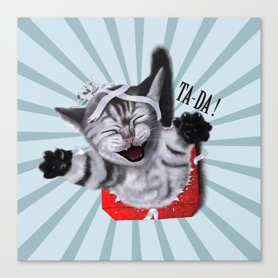 TA-DA! Canvas Print