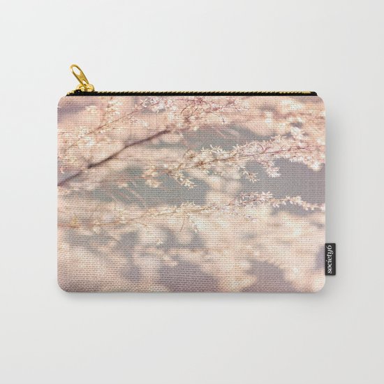 Delicate Flowers Carry-All Pouch