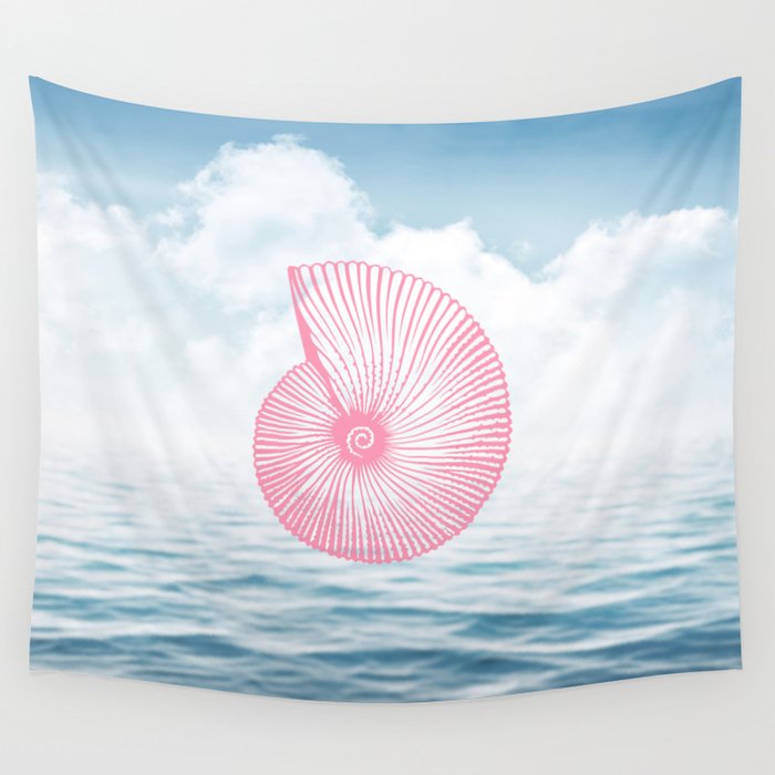 sound of the ocean Wall Tapestry