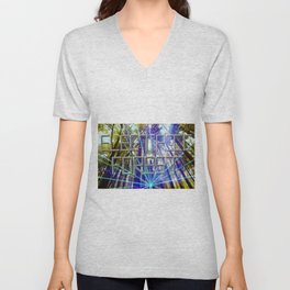 Electric Forest V Neck T Shirt