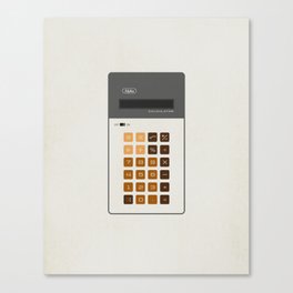 Vintage Calculator Series: “Alpha” Canvas Print
