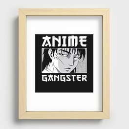 Anime Gangster Recessed Framed Print