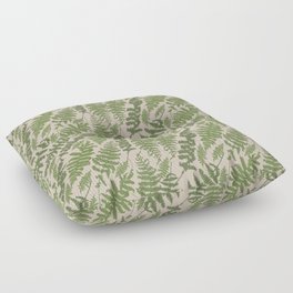 Botanical Fern Floor Pillow