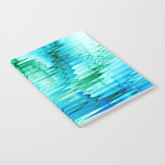 Water Ripples Abstract Notebook