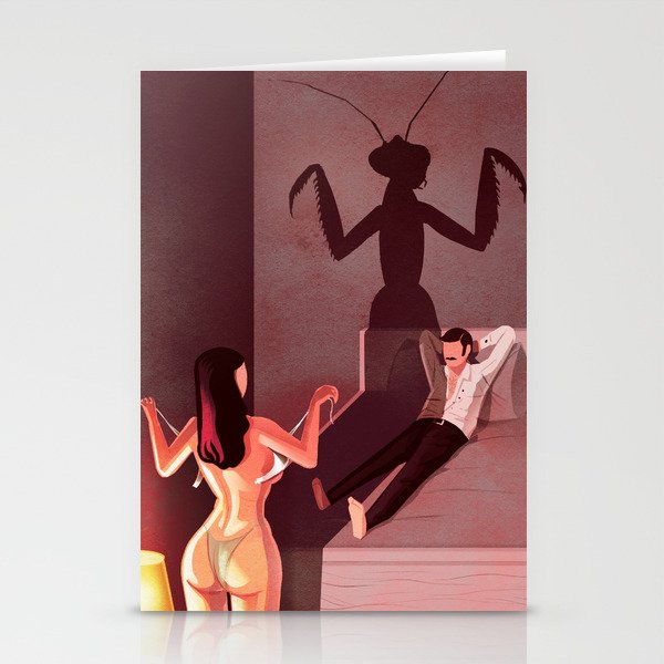 Femme Fatale Stationery Cards