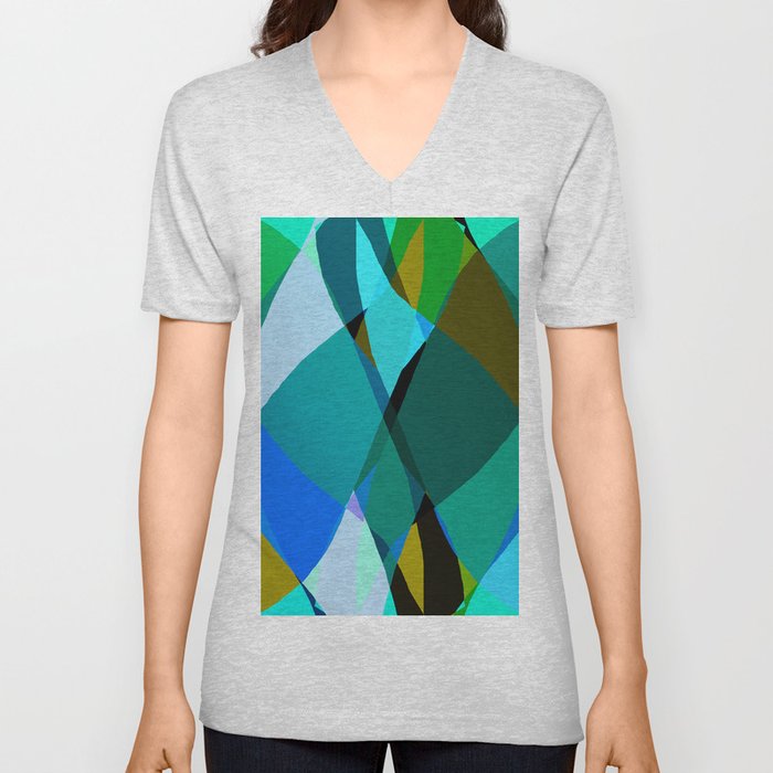 Color Field BA026 - Pretty Nature V Neck T Shirt