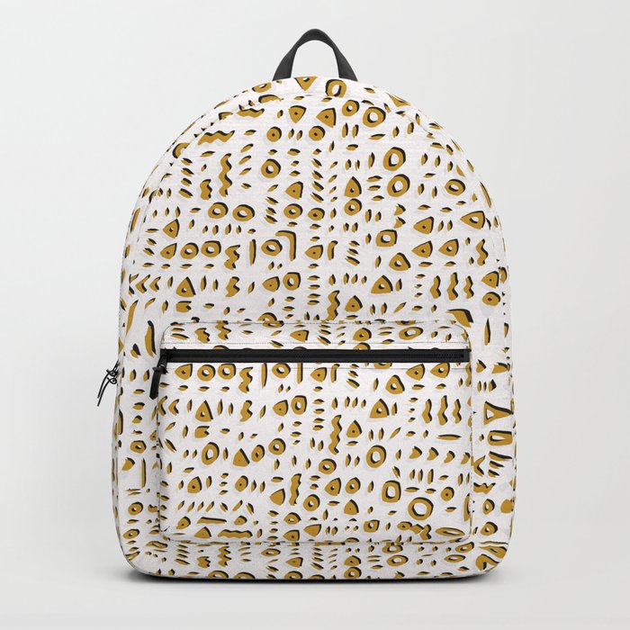trendy yellow backpack