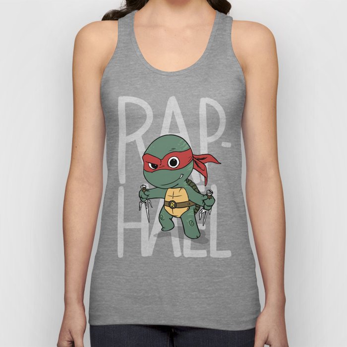 TMNT: Raphael (Cute & Dangerous) V Neck T Shirt by Joseph Wilson