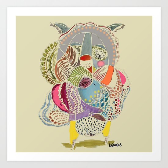 Gustave Art Print