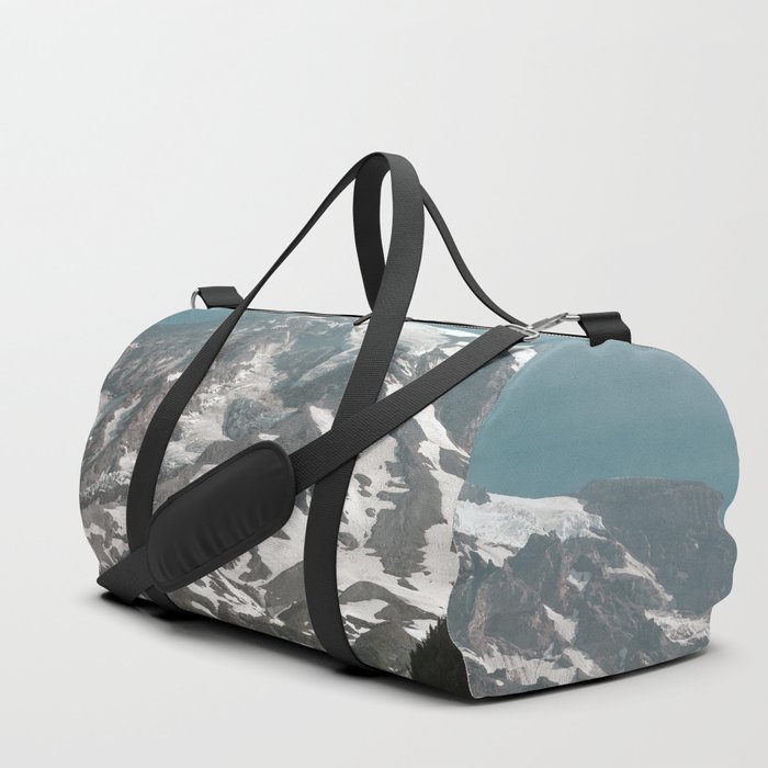 Turquoise Mountain Fever - Mt. Rainier Duffle Bag