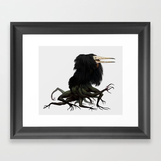 Twitchy Vukka Framed Art Print